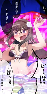 [sara(arorasyeimi)]  Night Pool Homura-chan / Swimsuit Homu Missionary (Puella Magi Madoka Magica)