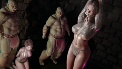 [NaughtyNeighbor] Capture Girl (GURO WARNING)