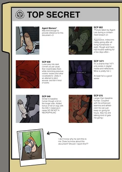 [CuKnite] SCP Dick Dossier (SCP Foundation)