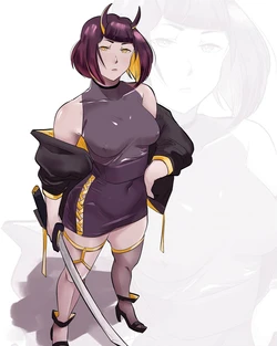 [various] Violet the tiddemon (OC by Skullworms)