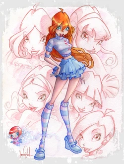 Winx Club concept art