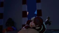 Overwatch D.va christmas [Darkholestuff]