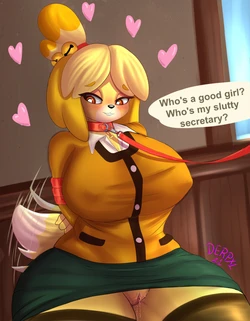 [derpx1] Isabelle (Animal Crossing)