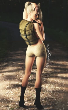 Artworks and Misc. Anya In The Forest [Forged3DX]