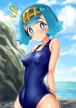 スイレンちゃんが乳首を見せてくれると噂の入り江
