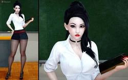 3D Comic Ronail -  Young teacher [7 pages]