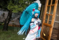 [Kitaro_绮太郎] 初音miku和原神安柏cos正片