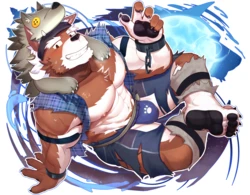 [MonogG] Bearwolf Banzai (No Logo) (OC) & Demon Lord Kasga (OC)