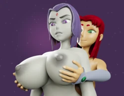 [Donan] Raven and Starfire