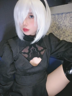 [Shuran Nyama] 命もないのに、えちりあう...淫乱な下半身を揺すりながら (NieRAutomata...2B)