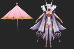 arena of valor character 3d model 001 Liliana