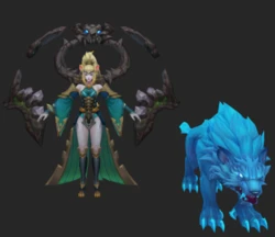 arena of valor character 3d model 006 Arum