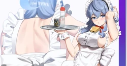 [Ramanda] Maid Ako-chan no Gohoushi | 메이드 아코쨩의 봉사 (Blue Archive) [Korean]