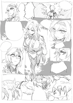 [sketch] Mona's curse III