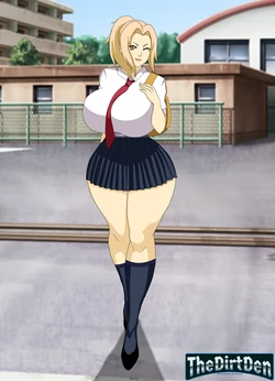 [TheDirtDen] Tsunade Back To School (Naruto)