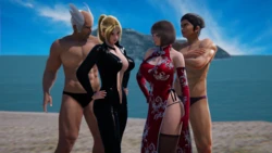 [ZENI-GIN] Mishima Zaibatsu vs G-Corp: R1-R3 (Tekken)