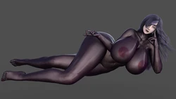 [Z Knight] Unknown Superheroine With An Eyepatch  GIF