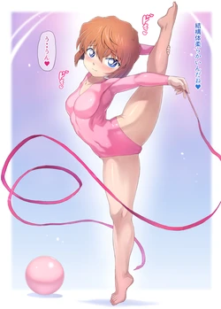 [Mogudan]  Haibara  Shintaisou  Sagyou Sabun Layer desu (Detective Conan)