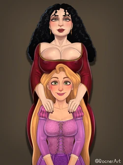 [Rocner] Mother Gothel x Rapunzel (Tangled) (Spanish)