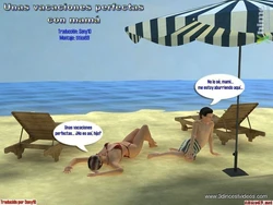 [titico69] Unas vacaciones perfectas con mama [Spanish]
