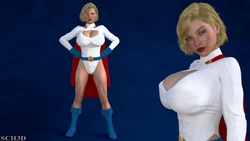 SCH3D - Power Girl in a Fuck Machine (Textless)