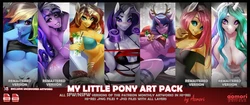 [Aomori] MLP art bundle (MLP-FiM) [core content only]