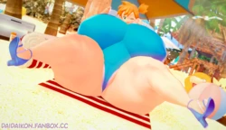 [DaiDaiKon] Mega Misty at the Beach