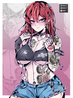 [Defaultz_17] 2022 Punk Sumi Gumroad  rewards