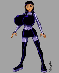 [VoidAloe] Blackfire Huge Boobs (Teen Titans)