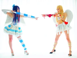 Dearest Saya x Kotori 小鸟酱 — Panty x Stocking [Panty & Stocking with Garterbelt] ''Panty & Stocking 玩耍小褲褲 圖多注意!!!''