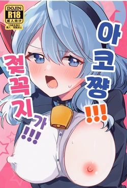 (COMIC1☆20) [Chimuya (Chimiya)] Ako-chan!!! Chikubi ga!!! | 아코 쨩!!! 젖꼭지가!!! (Blue Archive) [Korean]