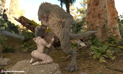 [Ascension] [3D] Tyrannocowgirl
