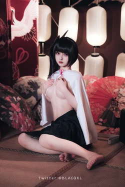 Blacqkl (白莉爱吃巧克力) cosplay Kanao Tsuyuri - Kimetsu no Yaiba