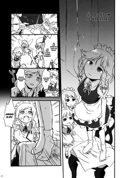 (C85) [Haka no Shita ni Iru (Harasaki)] Gyuugo 3-ji no Ochakai | Té a las 3 PM (Touhou Jisatsu Goudou) (Touhou Project) [Spanish] {Paty Scans}