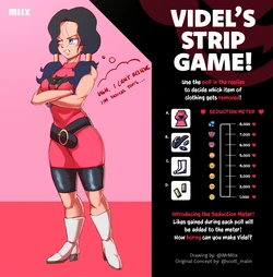 [Mlix] Videl's Strip Game (Dragon Ball Z)