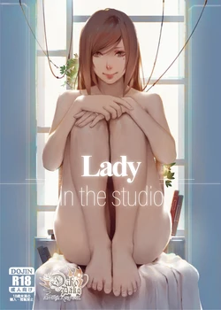 lady in the studio