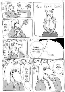 [Fuji Sou] Kemo Fujin  | 兽人夫人 [English]