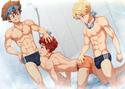 [Suiton00] Digimon - Tai X Izzy X Matt #1