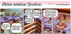 Eroticsiblingslove - Zusje betrapt haar broer (Dutch)