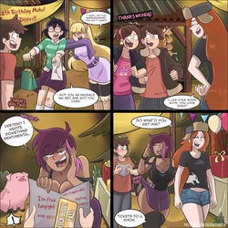 [Hermit Moth] Dipper gets a slice of goth cake (Gravity Falls)