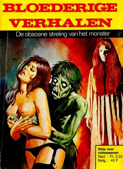 Bloederige Verhalen 31 - De obscene streling van het monster (Dutch)