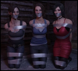 Ada, Jill & Claire BDSM