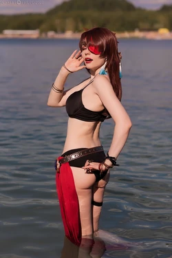 Anya Ichios - Genshin beach