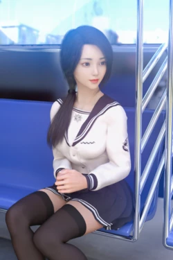 [PassingBy]电车上的少女 The girl on the bus