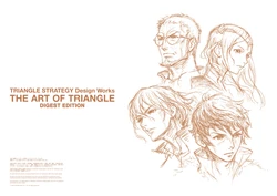 Triangle Strategy Design Works - The Art of Triangle Strategy Digest Edition