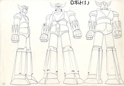 [Kazuo Komatsubara] UFO Grendizer Original Concept Art