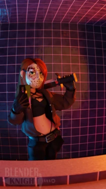 Wendy Halloween Pinups - blenderknight