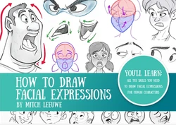 How to draw expressions by Mitch  Leeuwe