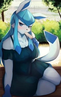 Anthro Glaceon