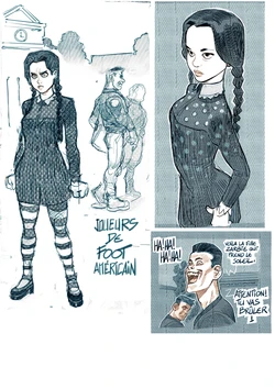 [jjfrenchie] Joueurs de Foot Américain (The Addams Family)